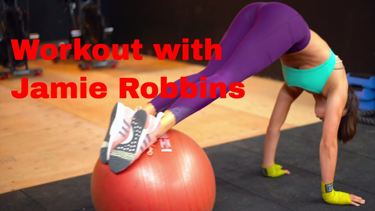 Workout With Model Jamie Robbins from UCLA Volleyball