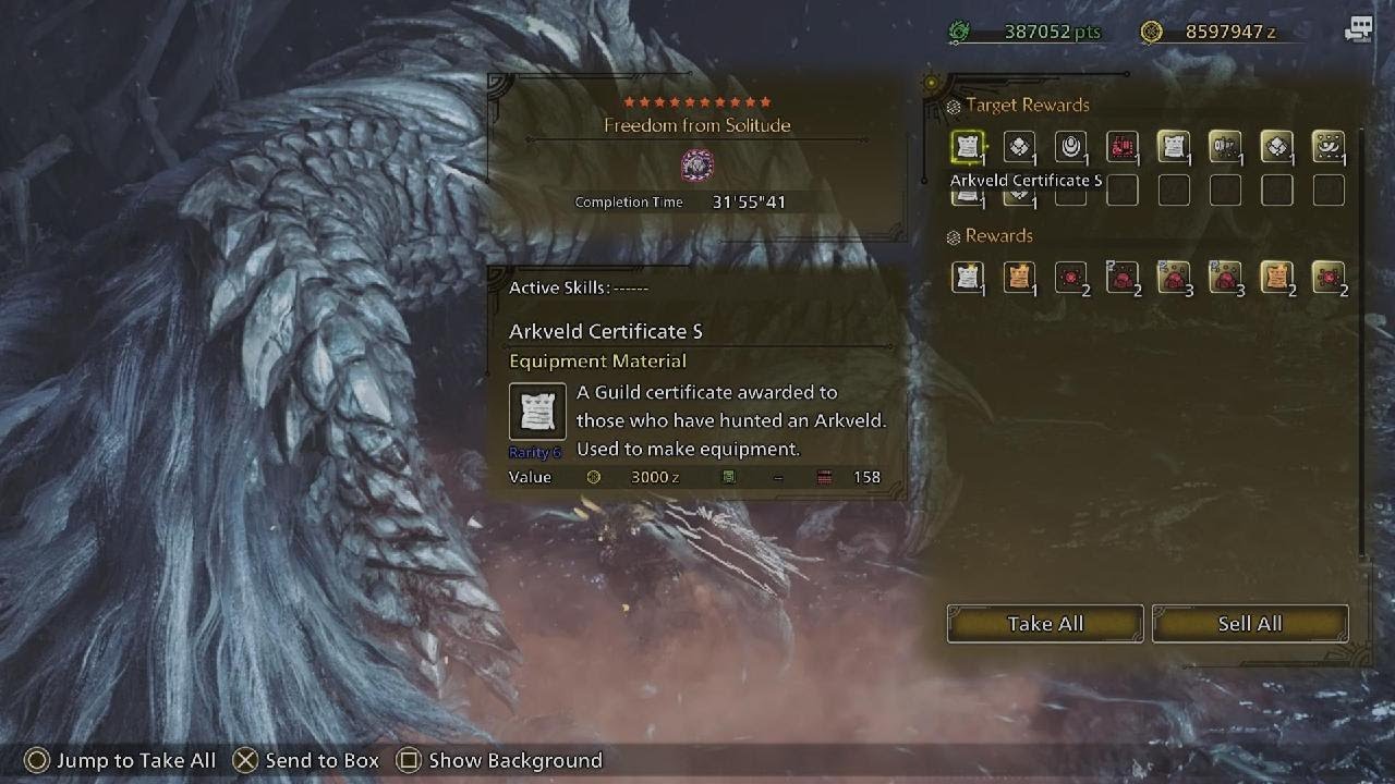 2nd Run (Solo) Arch-Tempered Arkveld 31'55