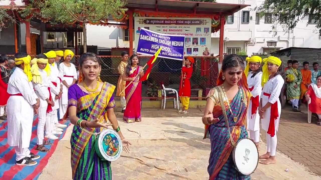 ಕನ್ನಡ ಭಾಷೆಯ ಬಳಕೆಯ ಬಗ್ಗೆ ಅರಿವು ಮೂಡಿಸುವ ಬೀದಿ ನಾಟಕ -Performed by class 8th students