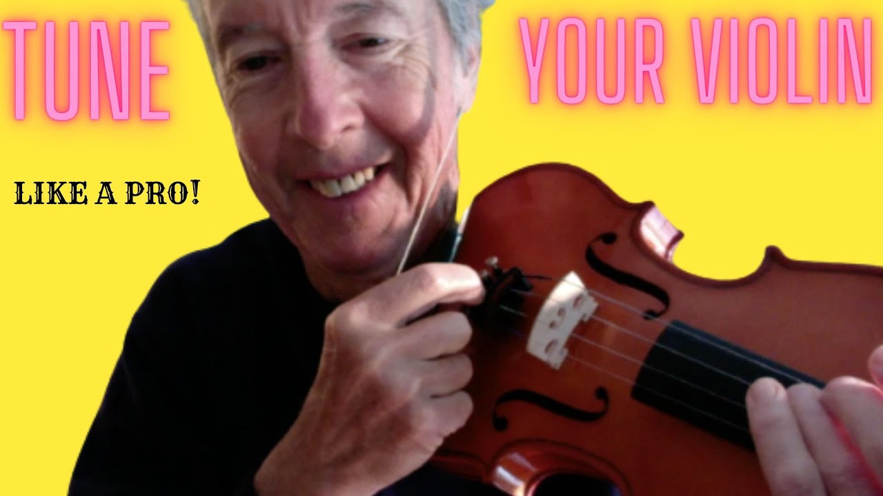 Violin tuning with 4 fine tuners