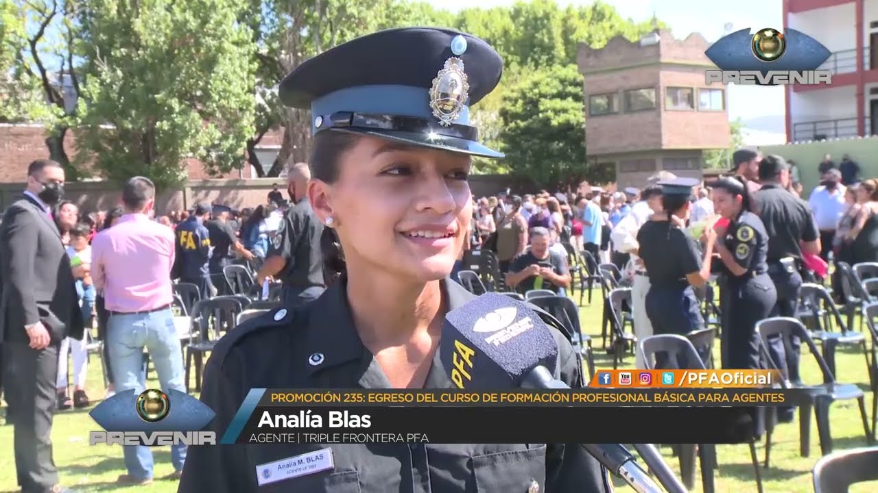 PREVENIR │ ESCUELA DE SUBOFICIALES  - EGRESO DE AGENTES
