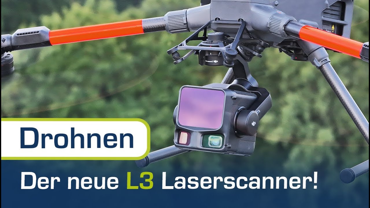 NEWS: DJI L3 Laserscanner vorgestellt! | Alle Features und Ergebnisse