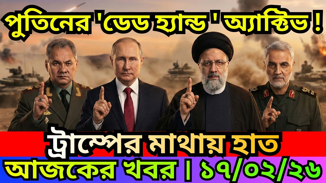 BBC  News 16 Feb 2026  || আন্তর্জাতিক বাংলা নিউজ  || World News Bangla || International News Today