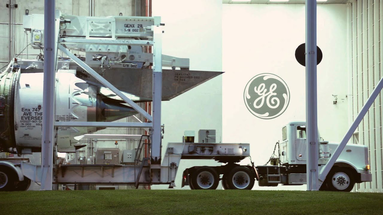 GEnx Engine | Farnborough Air Show 2012