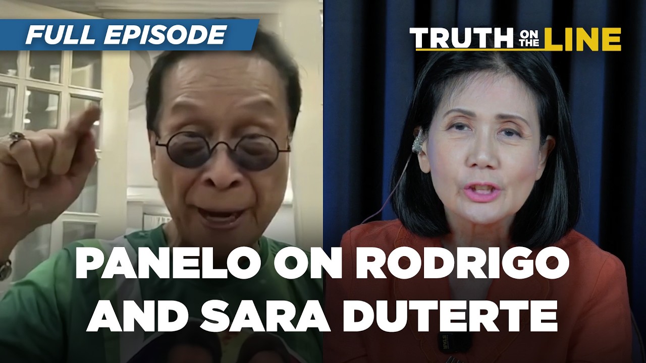 Salvador Panelo on Rody and Sara Duterte's cases | Truth On The Line