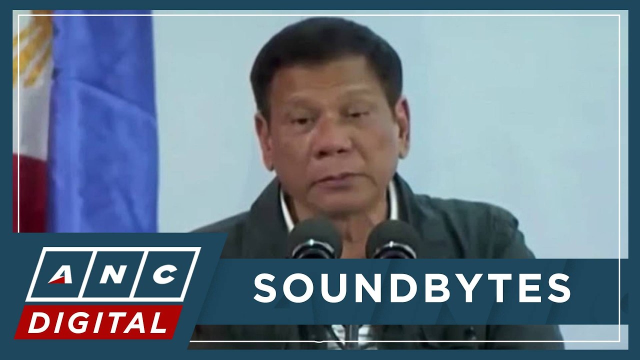 'Stay away from drugs or I will kill you': Prosecution recalls Duterte Tondo speech | ANC