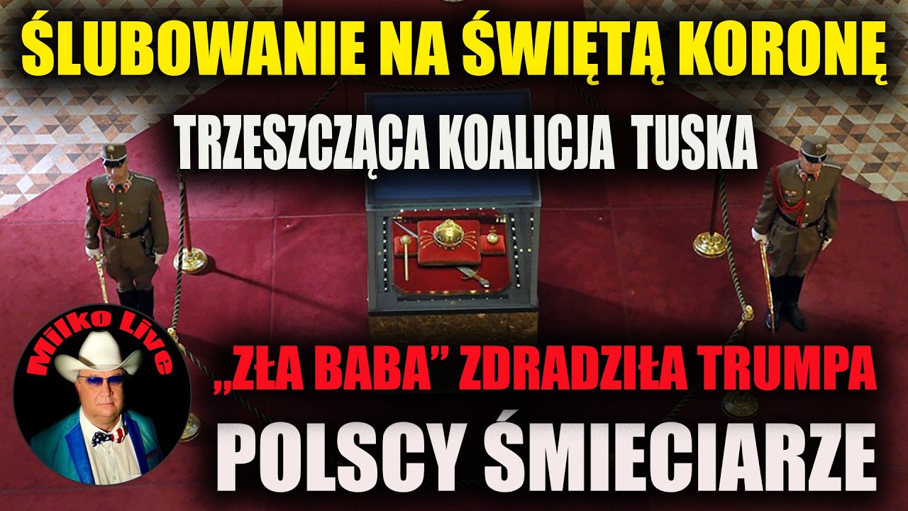 Ślubowanie na św. koronę. Pentagon o szczepieniach. 