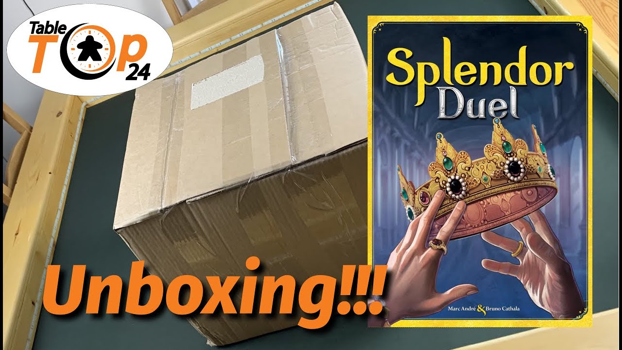 Splendor Duel Unboxing