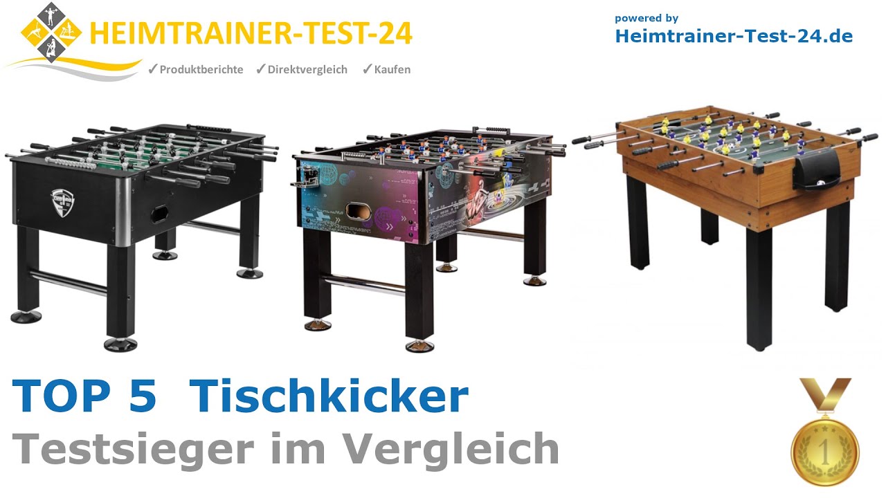 Die besten Tischkicker 2024 (TOP 5) 🥇 - Testsieger im Vergleich (gut und günstig) (Tischfußball)