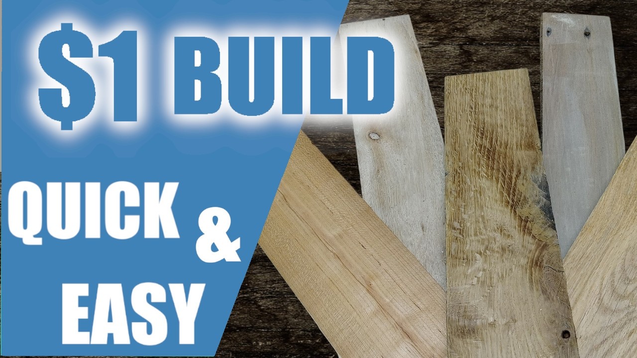 Столярное дело за 1 доллар: быстро и легко. Элегантная, вневременная поделка за 1 час: постройте,...