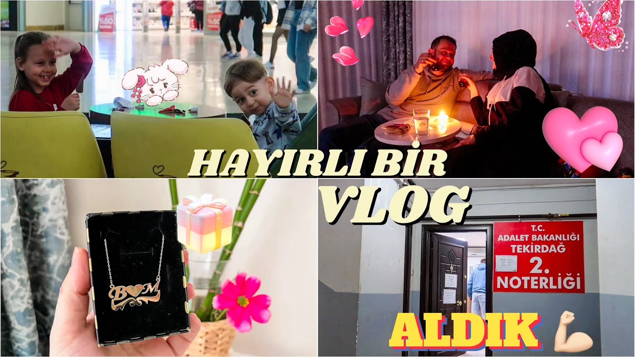 HAYIRLI BİR İŞ İÇİN GİDİYORUZ 🙏🏻 ROMANTİK DAKİKALAR🫀HEDİYELERİMİZİ ALDIK 🎁 HARAM OLSUN❗️GÜNLÜK VLOG