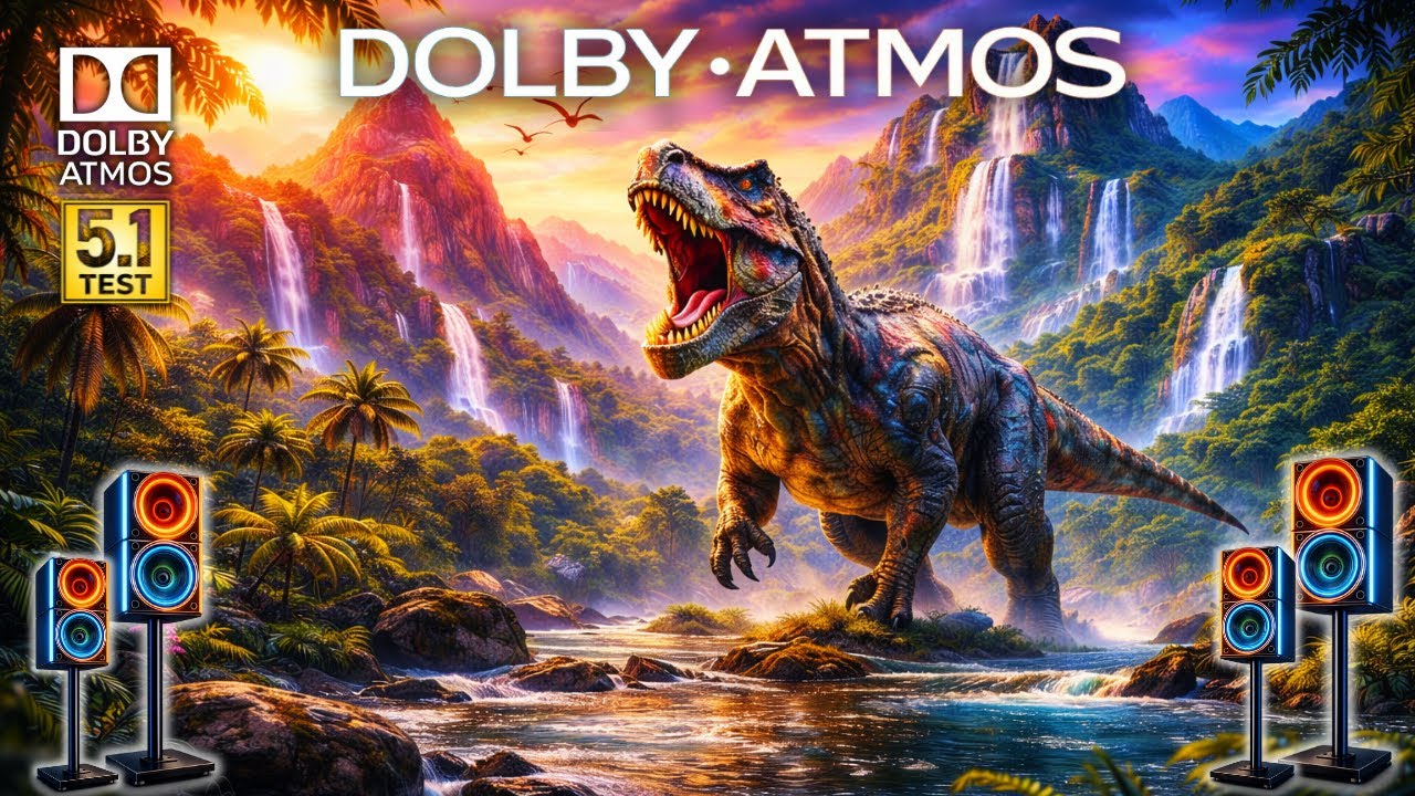 5.1 Dolby Atmos TEST | Immersive 360° Sound 8K Ultra HD!