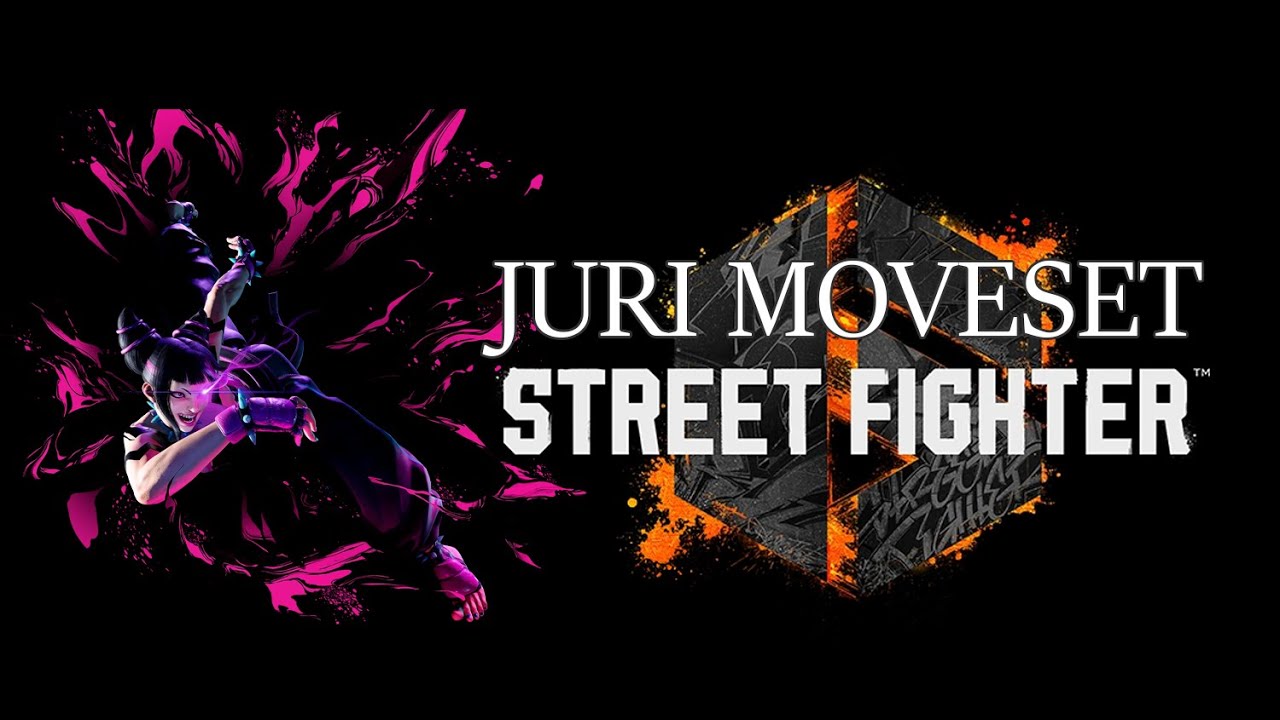 Street Fighter 6 - Juri Moveset (Full Video Move List)