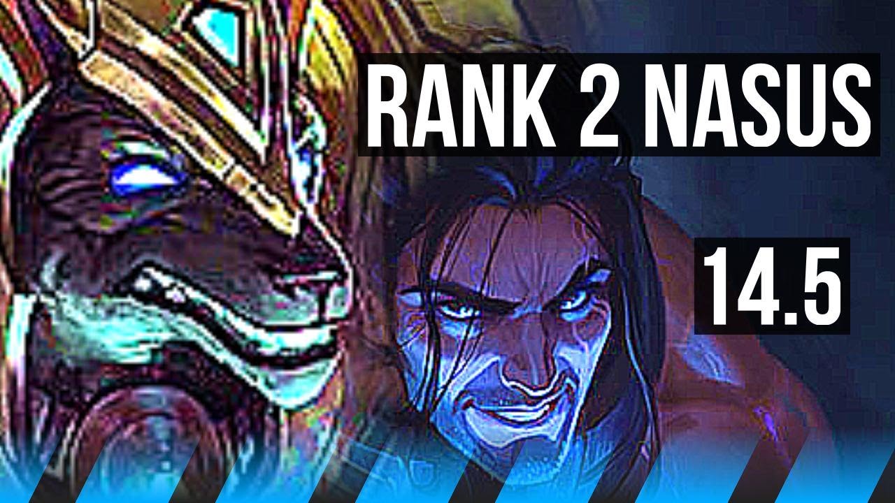 NASUS vs SYLAS (MID) | Rank 2 Nasus, 300+ games | TR Challenger | 14.5
