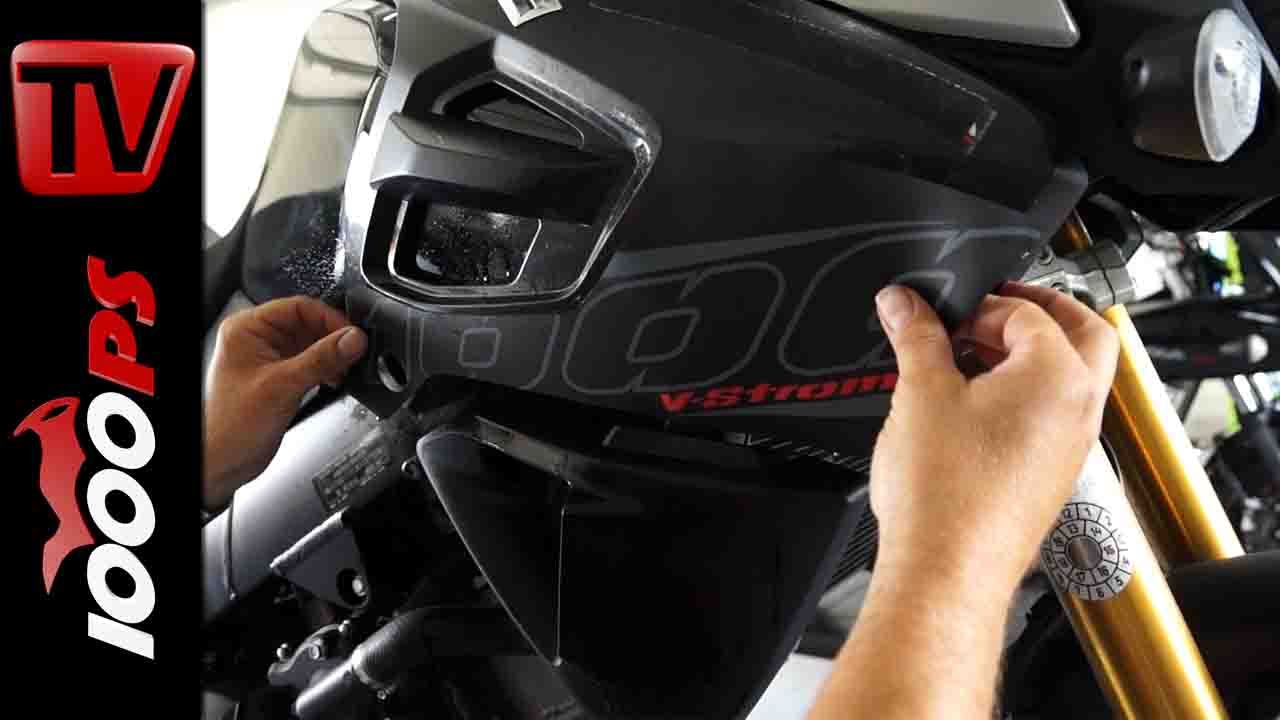 Felgenband Anleitung und Aufkleber Anleitung | Suzuki V-Strom 1000
