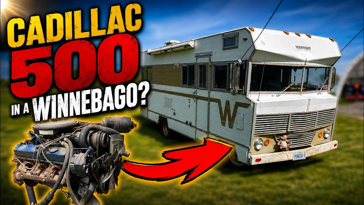 Cadillac 500 goes in, and out, and in again!