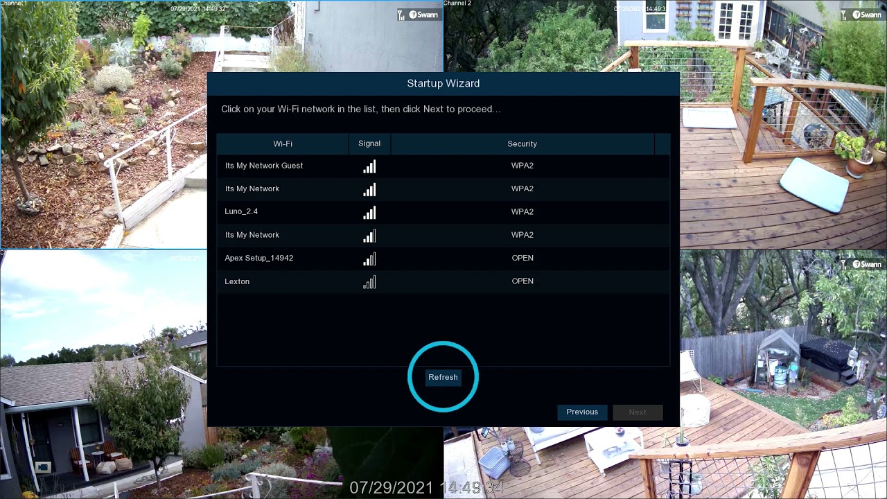 SecureAlert 800-Series 4K Wi-Fi NVR - NVR Setup (04 V1, Aug 2021)