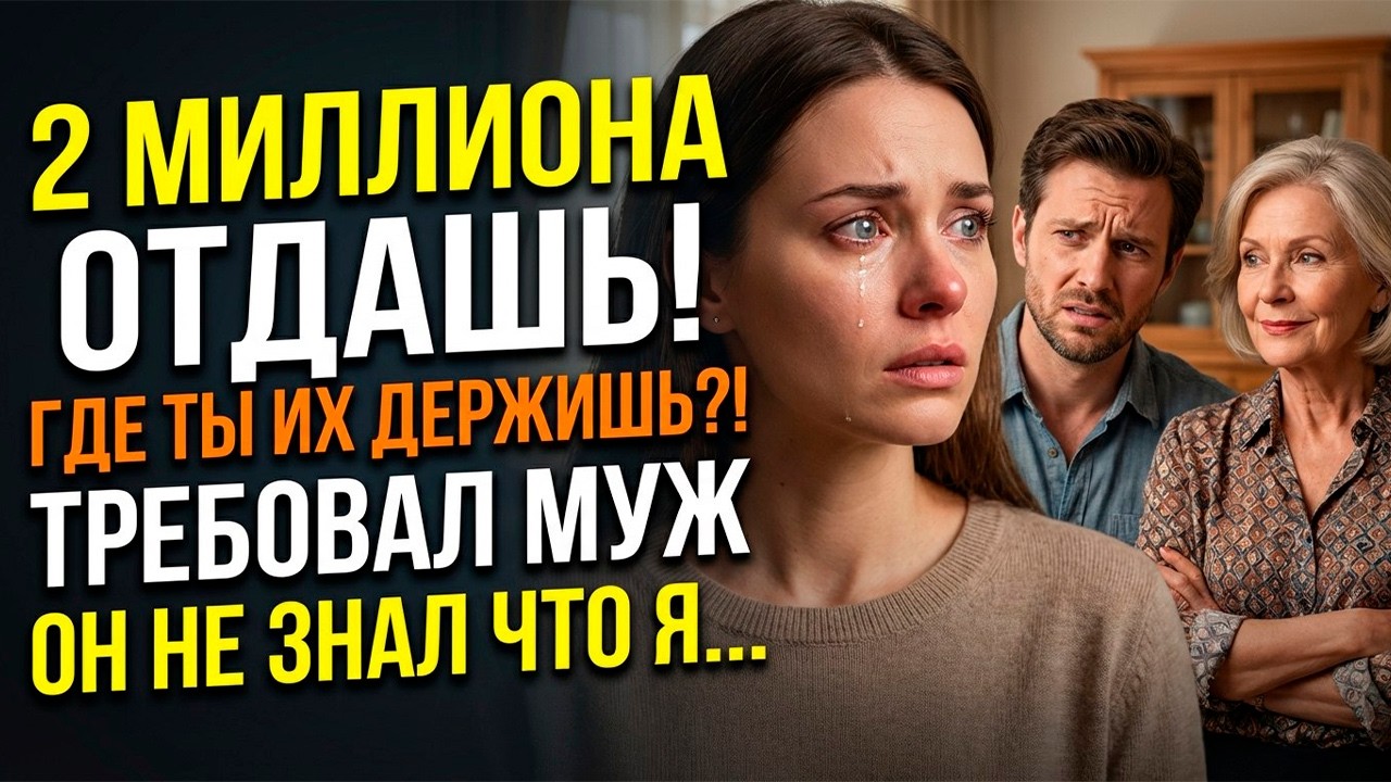 «Где твоя заначка?! Я маме уже 2 миллиона пообещал!» - муж перевернул весь дом