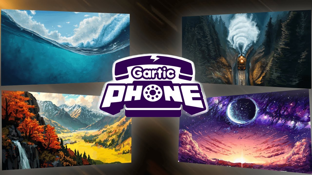 كل رسام يرسم أفضل خلفية… والنتائج غير متوقعة! 😱🎨 Gartic Phone
