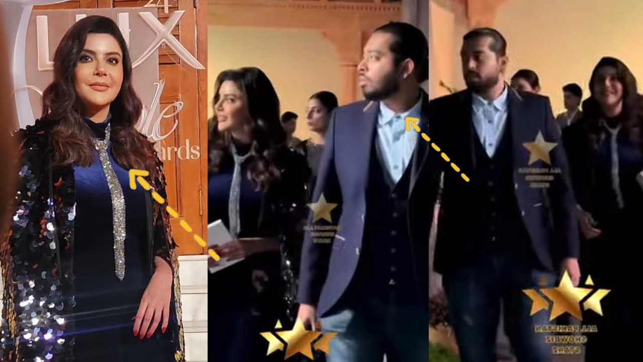 Good Morning Pakistan Show Actress Nida Yasir & Big Son Fareed Nawaz Winning Lux Style AWARD 