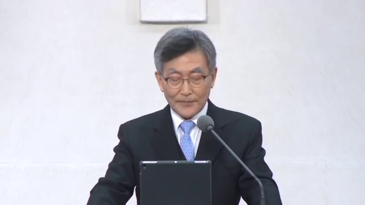 이재철 목사님 고별설교 마지막 12분