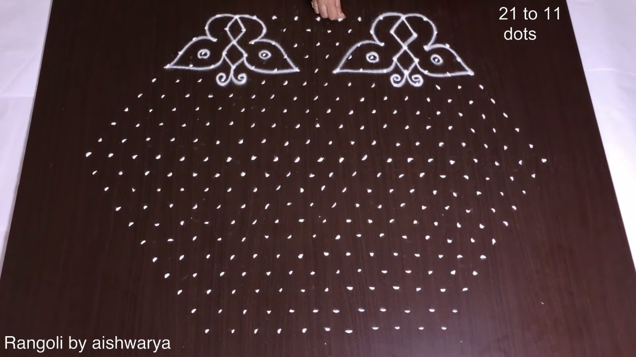 Top Rangoli Designs for Competition With 21 to 11 | Butterfly Kolam First Prize Winning Muggulu