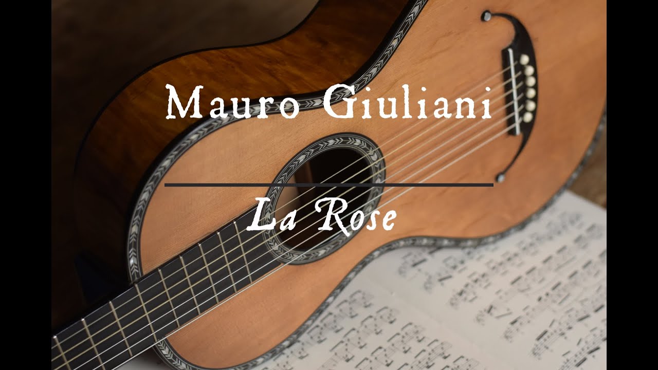 Mauro Giuliani: 'La Rose' on a guitar from 1840
