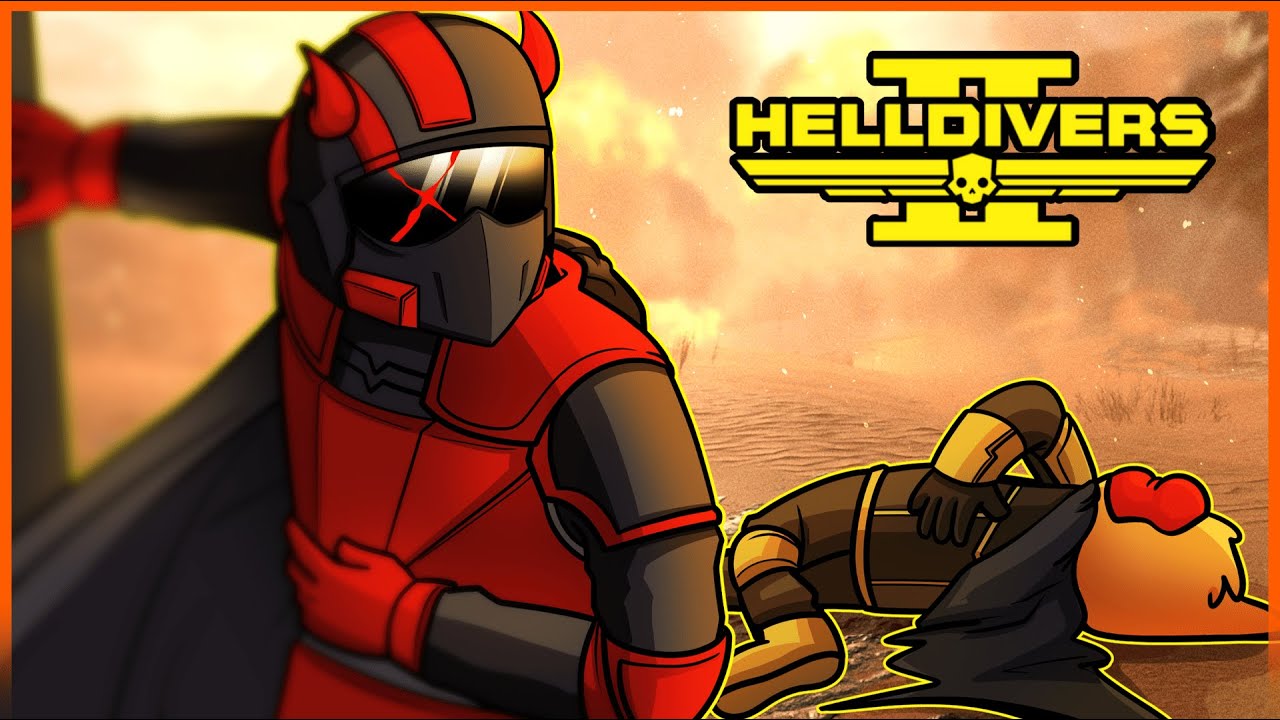 EVERYONE DIED... JUST ME AND TOONZ LEFT..... [HELL DIVERS 2] w/CARTOONZ
