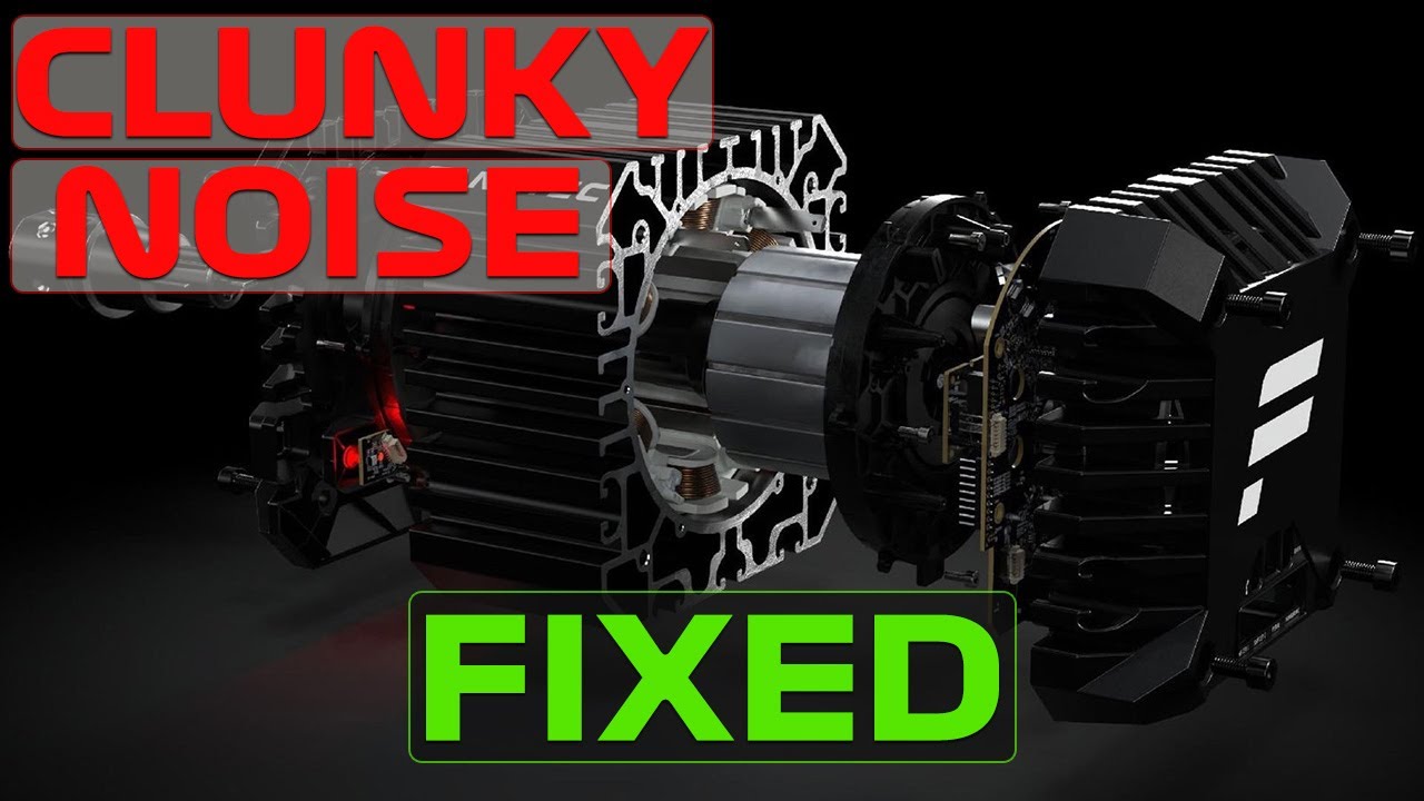 How to FIX Fanatec CSL DD Clunky Noise