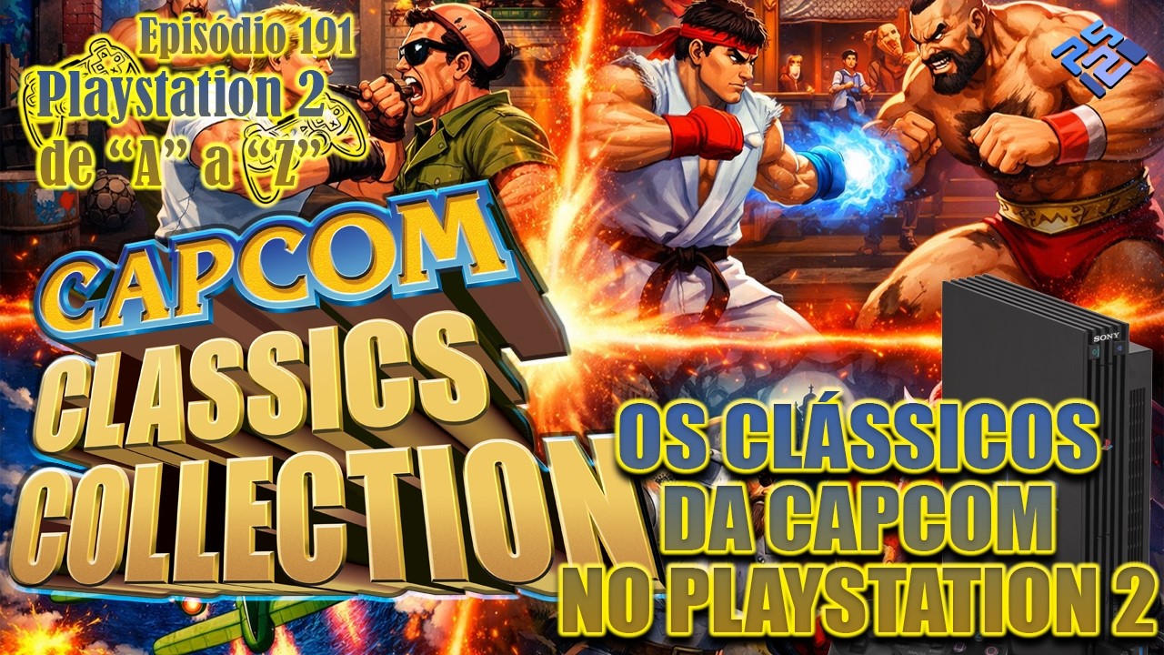 Essa coletânea da Capcom no PS2 é ABSURDA! - Playstation 2 de 