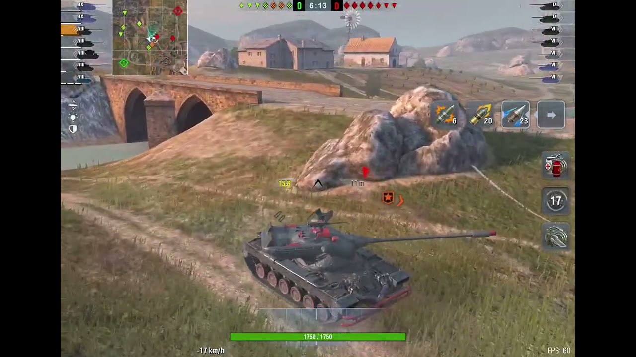 World of tanks blitz T77 Gameplay