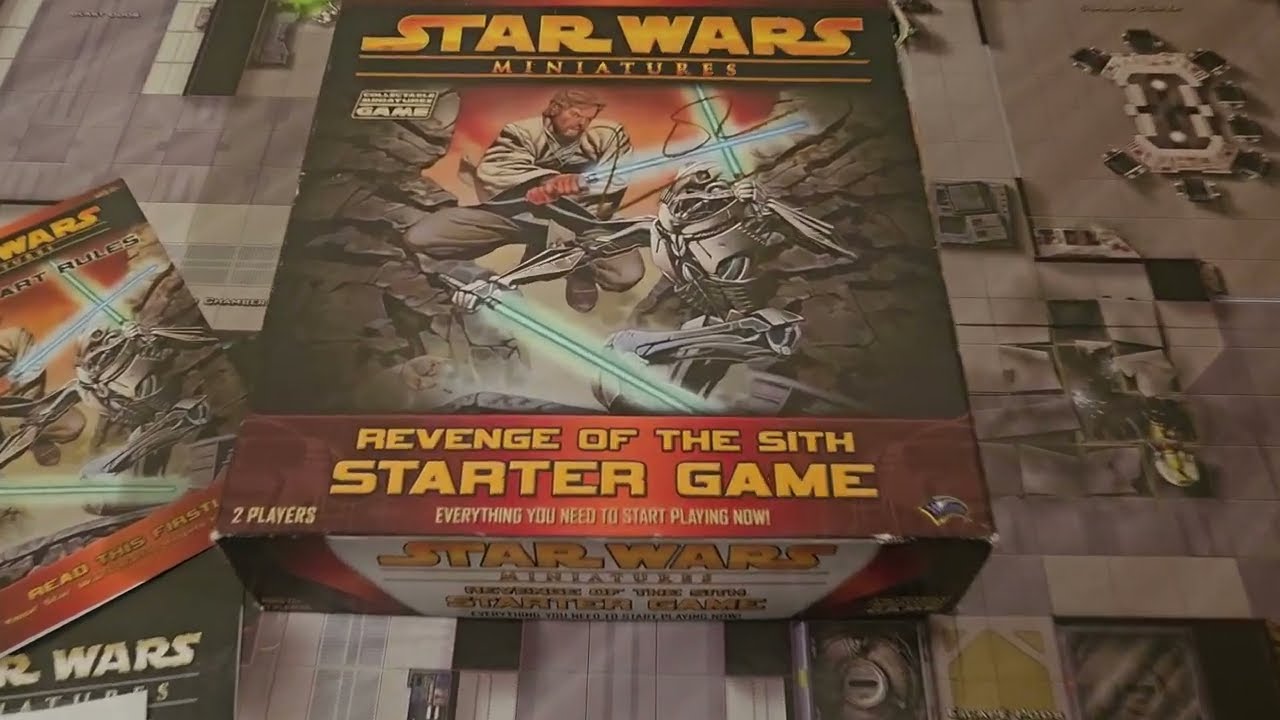 Star Wars Miniatures(2004) Game Quick Overview!