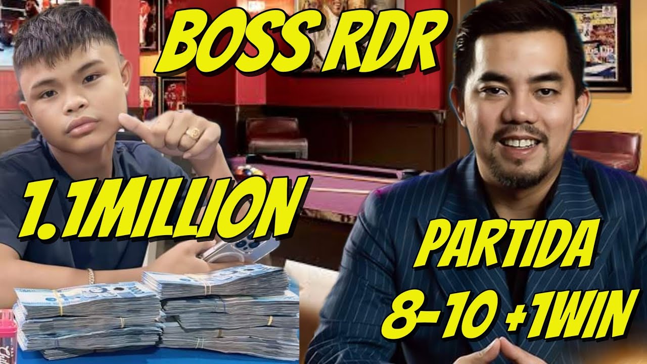1.1M kinasahan kaya | Nagkahamunan BOSS RDR PARTIDA 8-10 plus 1 win VS Batang KMJS Jaybee Sucal