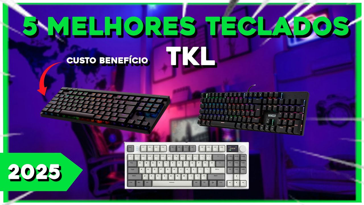 Os 5 Melhores Teclados TKL De 2025 !