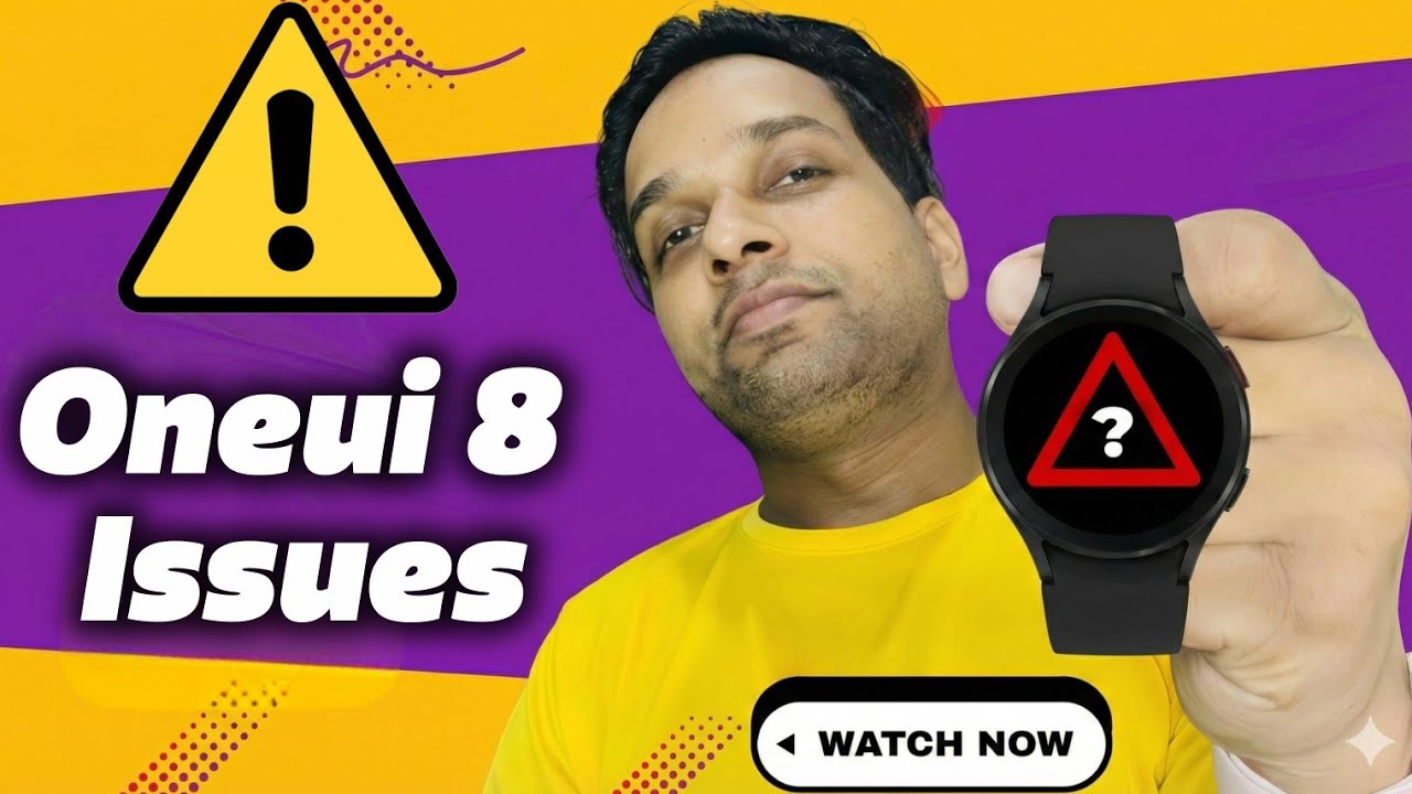 Samsung galaxy Watch 4 new update 🤐 Issues watch sensors not working Watch 4 classic Update oneui8