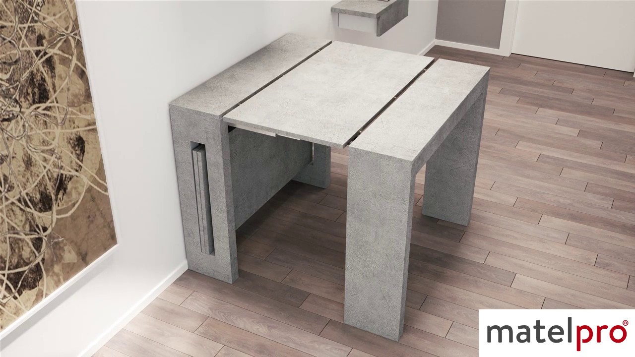 Table console extensible contemporaine Louisiane | Matelpro.com