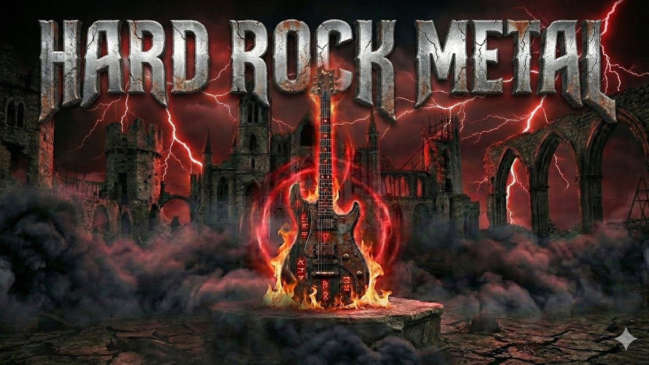 Hard Rock & Heavy Metal Music to Boost Power and Motivation