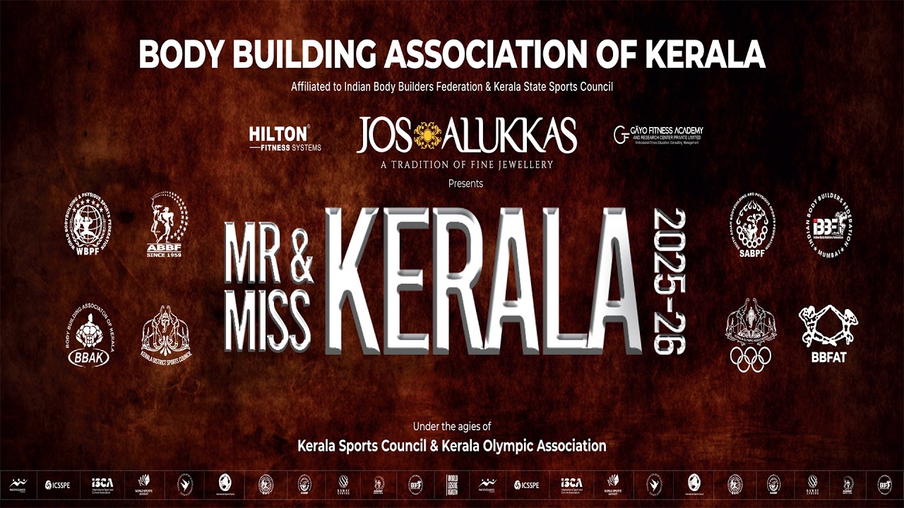 MR & MISS  KERALA 2025-26  ||  Thrissur TownHall  ||  01-03-2026 Sunday  || Fitness studio