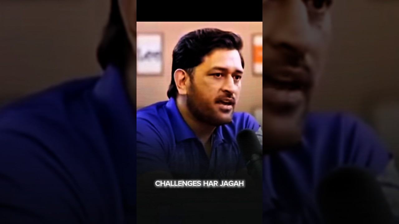 ms dhoni advice💯🔥 podcast knowledge | #motivation #msdhoni #shorts