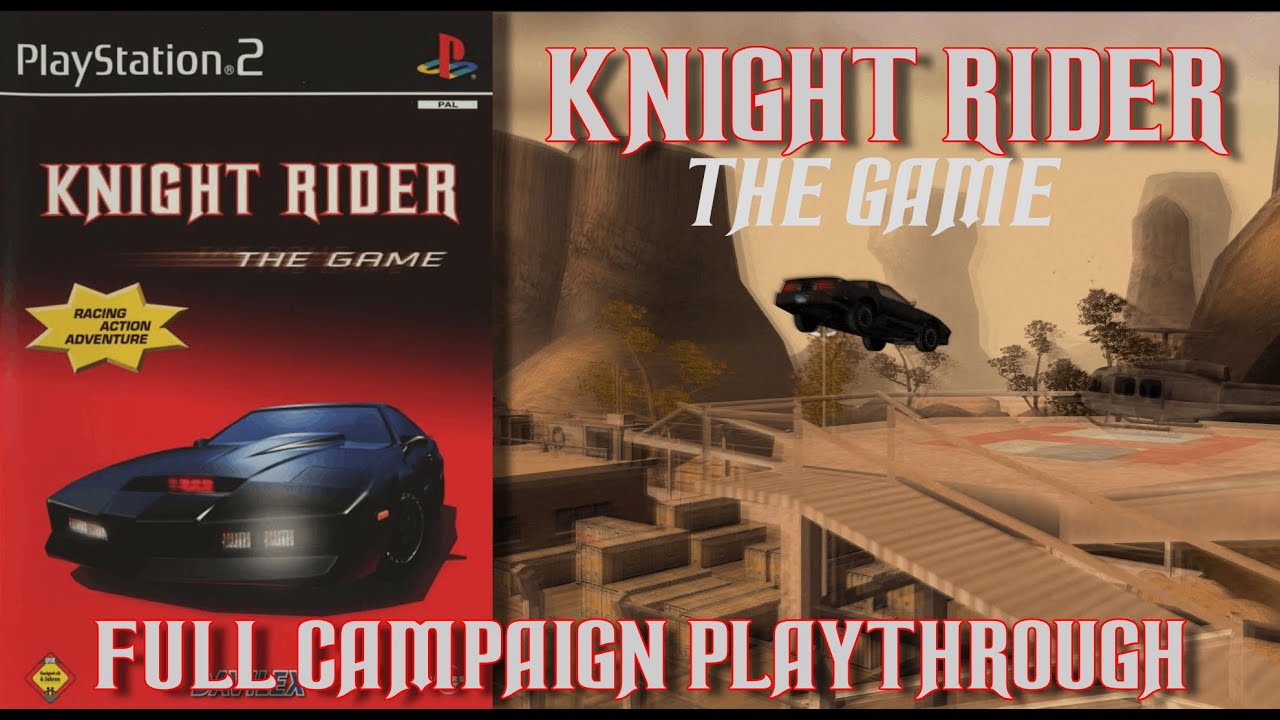 Knight Rider: The Game (2002) PS2 longplay - PCSX2 emulator