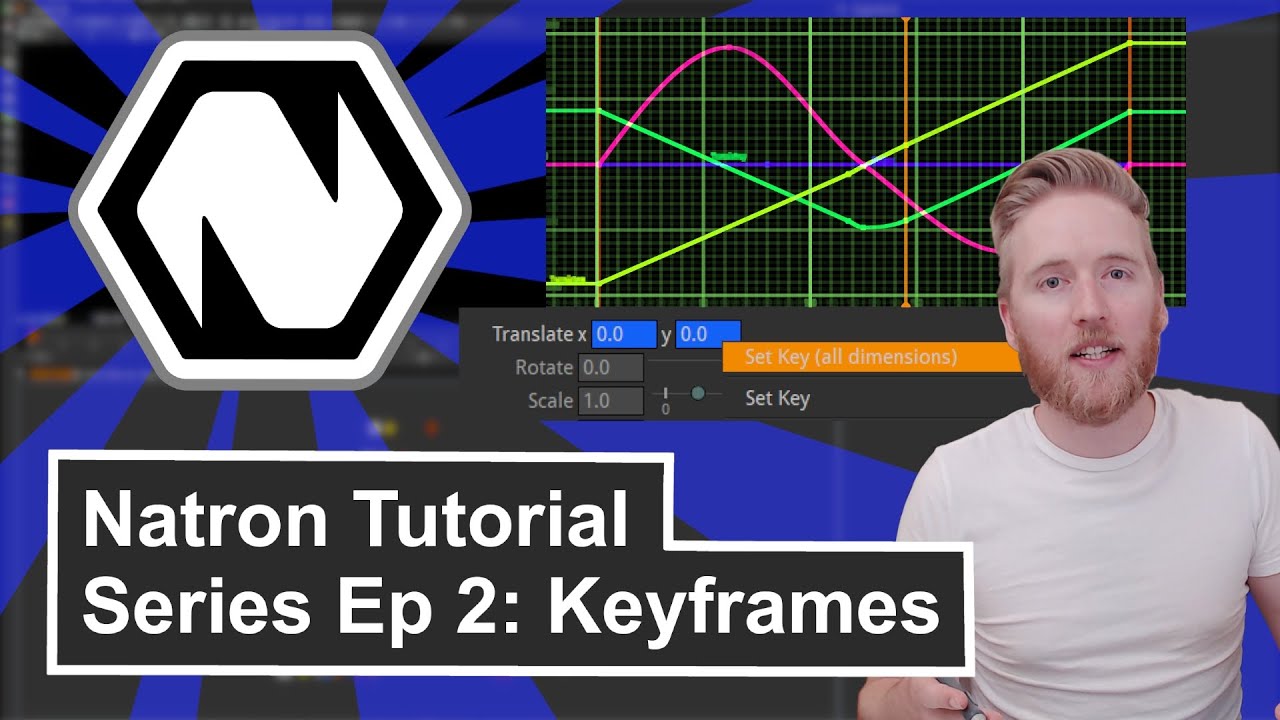 Natron Tutorials Part 2: How to Keyframe in Natron
