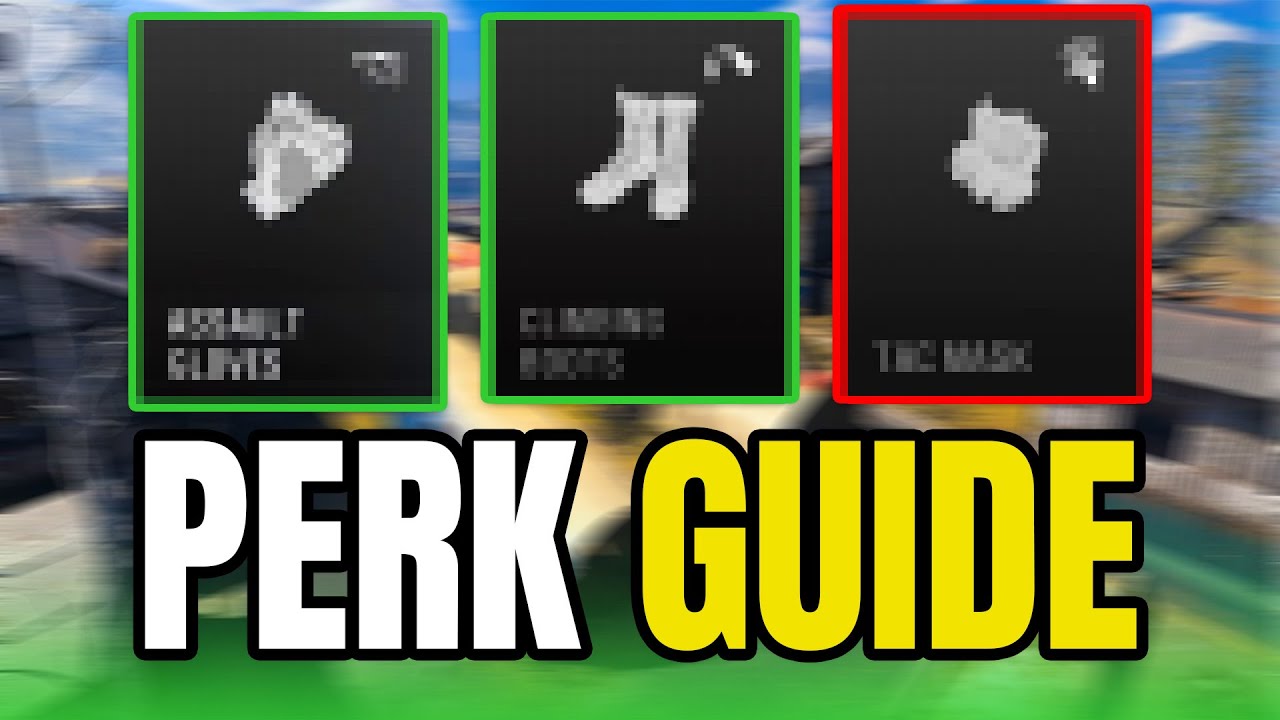 Best MW3 Perks to Use (Gloves, Boots & Gear)