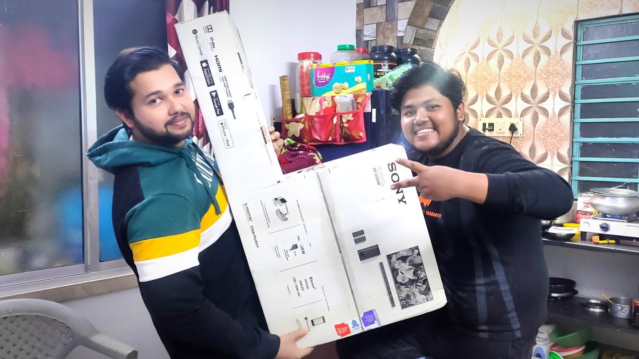 SONY HT-S500RF 1000W Home Theater।। ভাই এর জন্য Dubai থেকে নিয়ে এলাম 🤩🤟