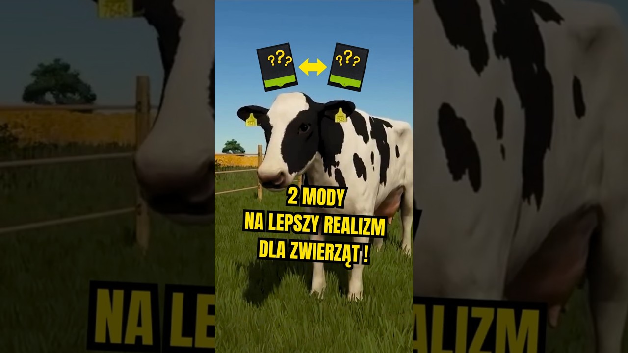 🐮 TOP 2 REALNE MODY DLA ZWIERZĄT w FS25! 😱 | Farming Simulator 25 Mods 