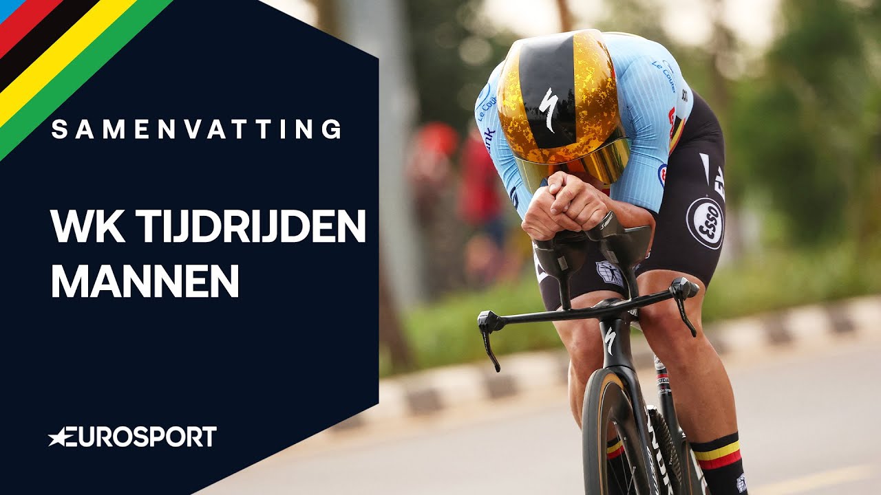 Wie STOPT EVENEPOEL in Rwanda? | WK Wielrennen 2025 | Samenvatting Tijdrit Mannen