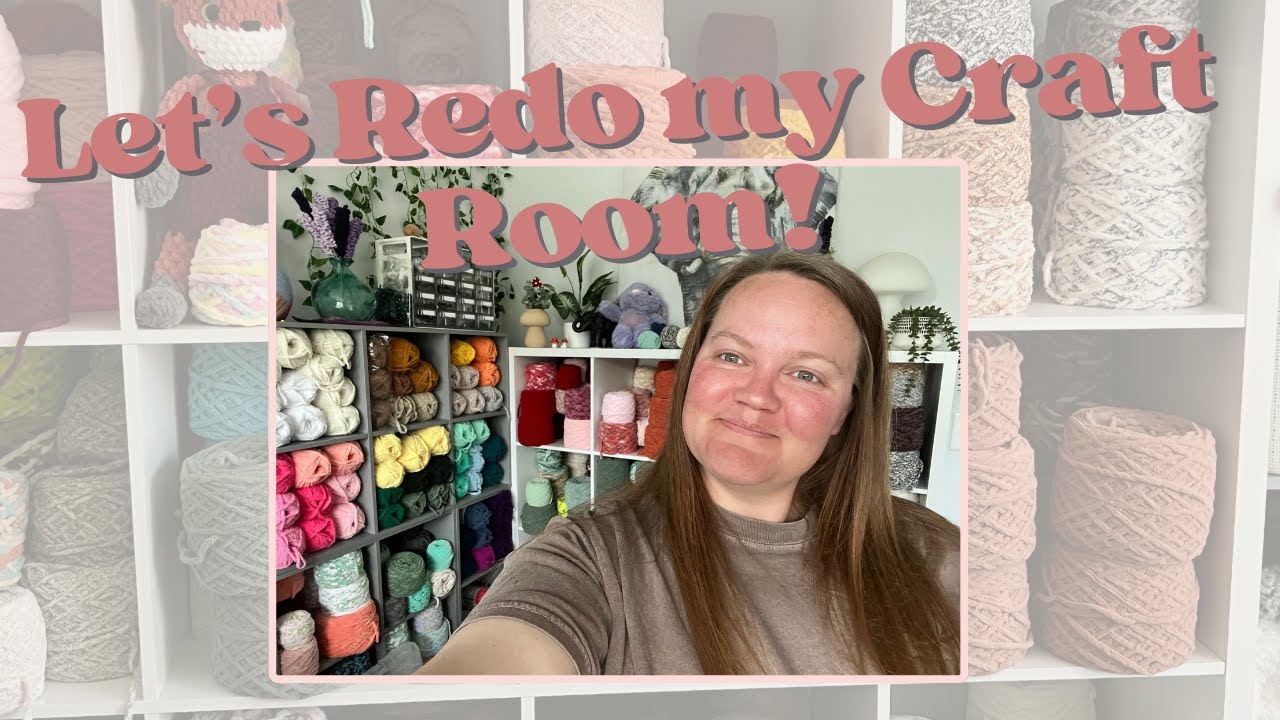 Let's Redo My Craft Room, Office Reorganization, Organizing & Cleaning My Craft Rroom