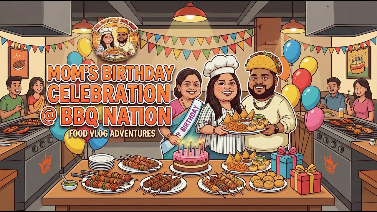 Mom's Birthday Celebration In BBQ Nation | chicken Drumsticks, fish tikka, Butterchicken, Dal Makhni