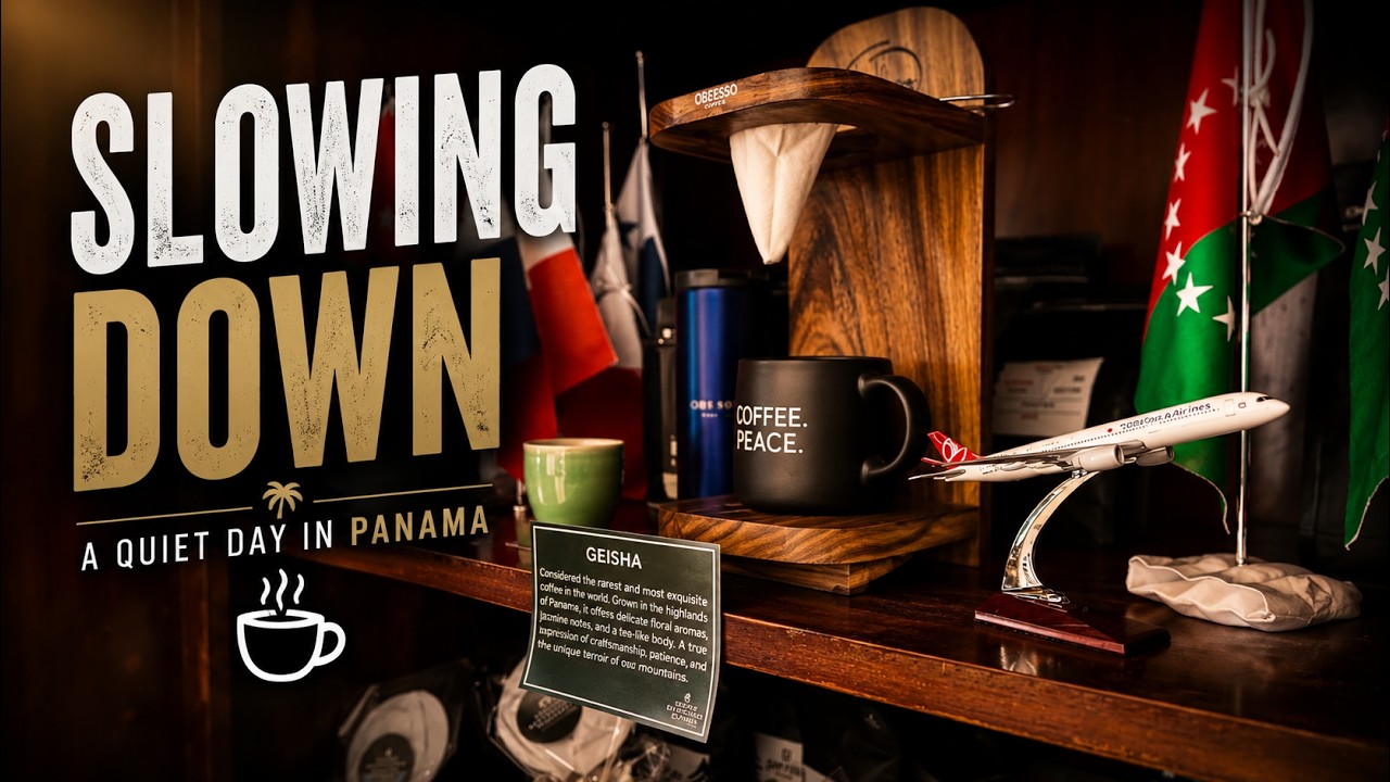 Slowing Down with Coffee?? | Panama Travel Vlog