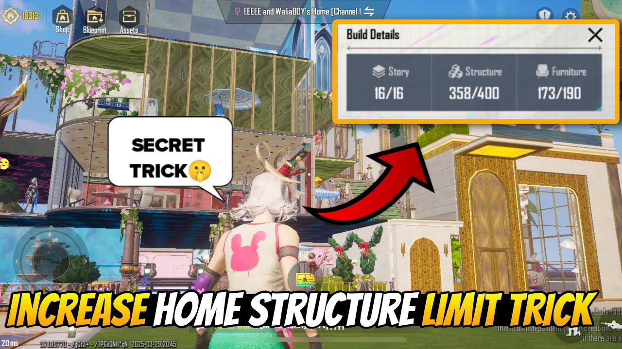 How To Increase Structure Limit In Bgmi Home