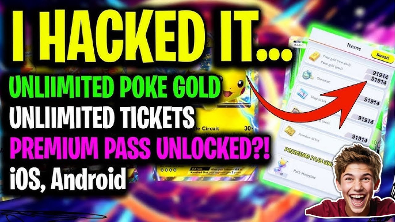 Pokemon TCG Pocket Hack & Mod APK 2026 | Unlimited Poke Gold & Shop Tickets (iOS & Android)